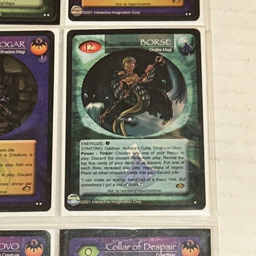 Magi Nation Duel - Orothe Magi - Awakening - Trading Card Lot Of 9 B4